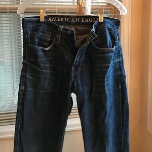 American Eagle Mens blue Jeans 28/30 Relaxed Fit